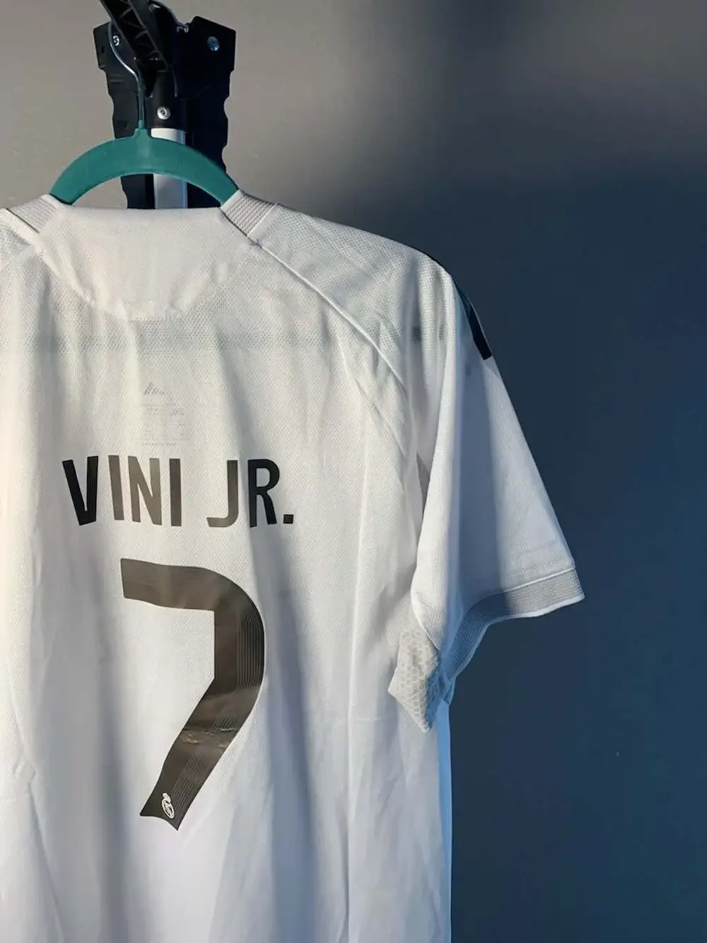 Adidas Real Madrid Vini Jr. 7 Home Jersey White 2XL NWT